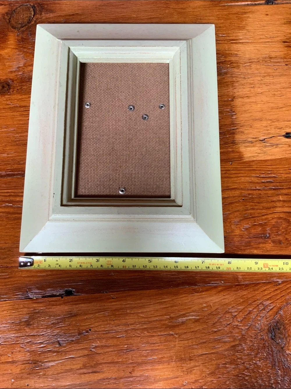 🌿 Green/Mint Wooden Photo Frame without Glass